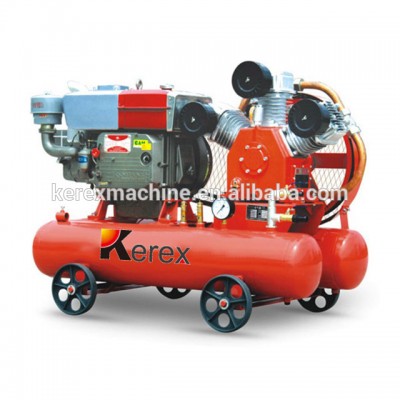 Mining diesel portable piston air compressor W3118