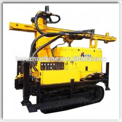 portable bore hole mounted water well drilling rig HS300