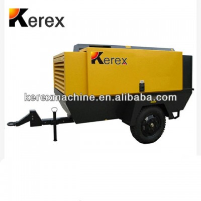 KEREX Portable screw air compressor 84kw HG300M-10