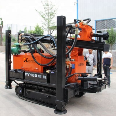 Crawler hydraulic portable water well drilling rigs for sale